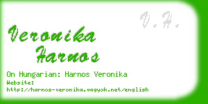 veronika harnos business card